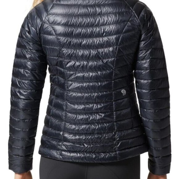 Mountain Hardwear Ghost Whisperer 2 Women's Down Jacket NEW Blue Slate Large - Picture 3 of 6